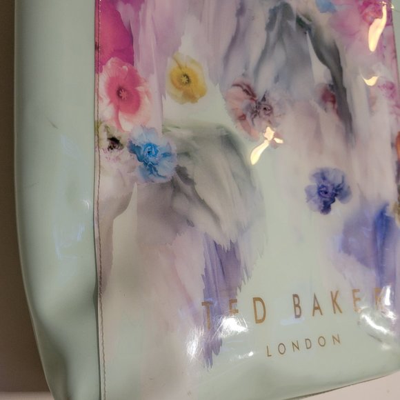 Ted Baker Multicolor Double Handle Inner Pocket Women's Tote Shoulder Handbag - Picture 2 of 16